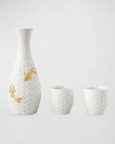 Lladro Koi Sake Set | Thumbnail 3 Lladro Koi Sake Set | Thumbnail 3