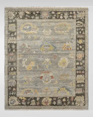 Haven & Loom Eleanor Gray Hand-Knotted Rug | Thumbnail 2 Haven & Loom Eleanor Gray Hand-Knotted Rug | Thumbnail 2