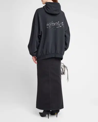 Balenciaga Hand-Drawn Political Campaign Oversized Hoodie | Thumbnail 6 Balenciaga Hand-Drawn Political Campaign Oversized Hoodie | Thumbnail 6