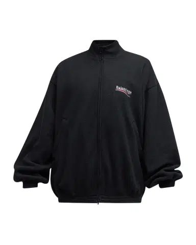 Balenciaga Men 's Political Campaign Zip-Up Jacket | Thumbnail 1 Balenciaga Men 's Political Campaign Zip-Up Jacket | Thumbnail 1