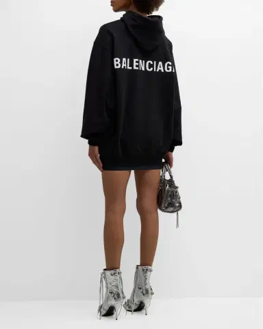 Balenciaga Logo Hoodie Sweater | Thumbnail 3 Balenciaga Logo Hoodie Sweater | Thumbnail 3