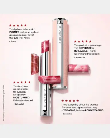 Givenchy Rose Plumping Lip Balm 24H Hydration | Thumbnail 5 Givenchy Rose Plumping Lip Balm 24H Hydration | Thumbnail 5