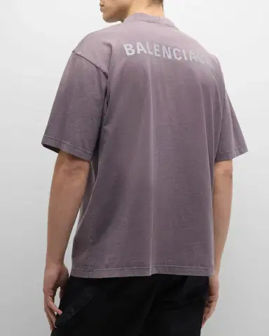 Balenciaga Men 's Back T Shirt Medium Fit | Thumbnail 12 Balenciaga Men 's Back T Shirt Medium Fit | Thumbnail 12