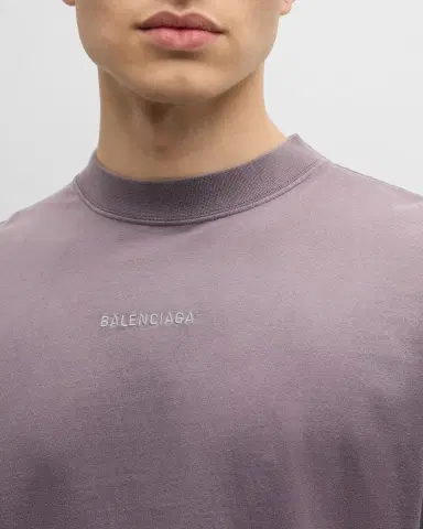 Balenciaga Men 's Back T Shirt Medium Fit | Thumbnail 5 Balenciaga Men 's Back T Shirt Medium Fit | Thumbnail 5