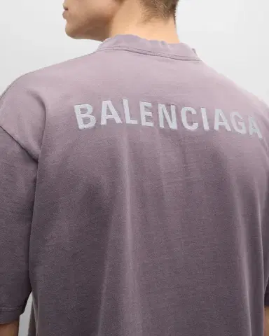 Balenciaga Men 's Back T Shirt Medium Fit | Thumbnail 7 Balenciaga Men 's Back T Shirt Medium Fit | Thumbnail 7