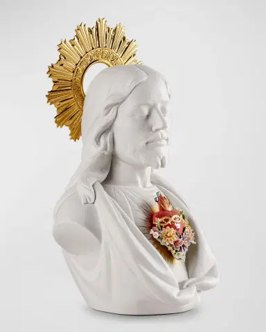 Lladro Sacred Heart of Jesus Sculpture | Thumbnail 4 Lladro Sacred Heart of Jesus Sculpture | Thumbnail 4