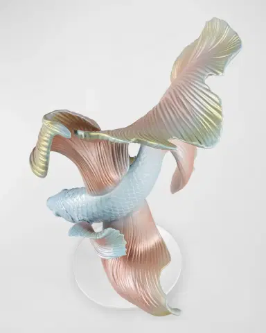 Lladro Betta Fish Sculpture - Left | Thumbnail 3 Lladro Betta Fish Sculpture - Left | Thumbnail 3