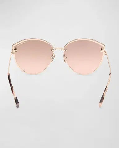Tom Ford Evangeline Metal Cat-Eye Sunglasses | Thumbnail 5 Tom Ford Evangeline Metal Cat-Eye Sunglasses | Thumbnail 5