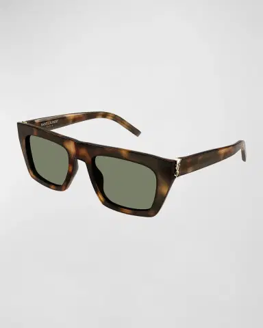 Saint Laurent YSL Acetate Flat-Top Rectangle Sunglasses | Thumbnail 3 Saint Laurent YSL Acetate Flat-Top Rectangle Sunglasses | Thumbnail 3