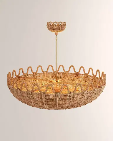 Arteriors Mar 46" 6-Light Chandelier | Thumbnail 2 Arteriors Mar 46" 6-Light Chandelier | Thumbnail 2