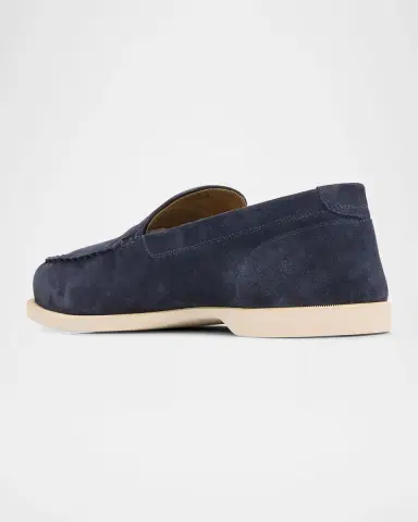 John Lobb Men's Pace Suede Loafers | Thumbnail 3 John Lobb Men's Pace Suede Loafers | Thumbnail 3