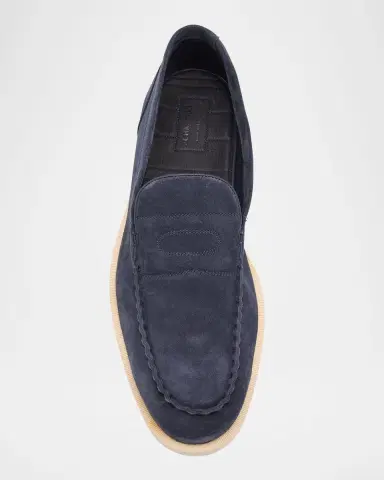 John Lobb Men's Pace Suede Loafers | Thumbnail 5 John Lobb Men's Pace Suede Loafers | Thumbnail 5