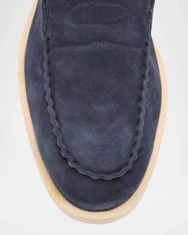 John Lobb Men's Pace Suede Loafers | Thumbnail 6 John Lobb Men's Pace Suede Loafers | Thumbnail 6