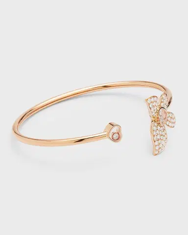 Chopard Happy Butterfly 18K Rose Gold Diamond Bracelet | Thumbnail 3 Chopard Happy Butterfly 18K Rose Gold Diamond Bracelet | Thumbnail 3