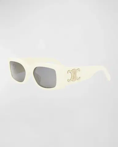 CELINE Triomphe Acetate Rectangle Sunglasses | Thumbnail 2 CELINE Triomphe Acetate Rectangle Sunglasses | Thumbnail 2