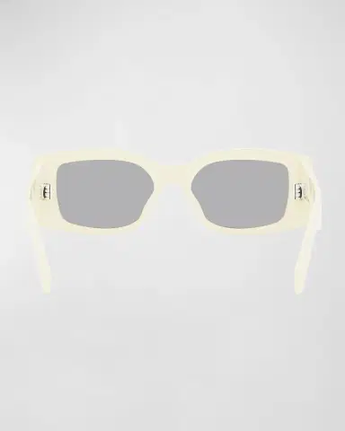 CELINE Triomphe Acetate Rectangle Sunglasses | Thumbnail 5 CELINE Triomphe Acetate Rectangle Sunglasses | Thumbnail 5