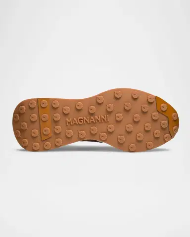 Magnanni Men 's Romero II Leather and Suede Low-Top Sneakers | Thumbnail 5 Magnanni Men 's Romero II Leather and Suede Low-Top Sneakers | Thumbnail 5