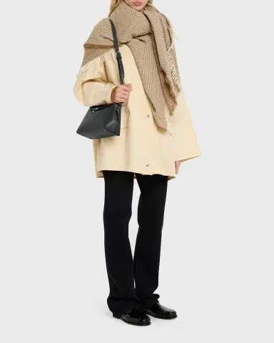 Toteme T-Lock Clutch Bag in Pebble Grain Leather | Thumbnail 5 Toteme T-Lock Clutch Bag in Pebble Grain Leather | Thumbnail 5