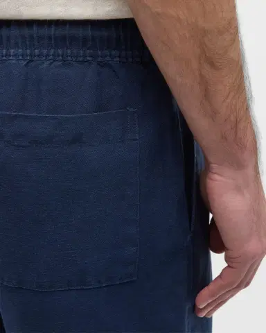 Onia Men 's Air Linen Pull-On Shorts | Thumbnail 4 Onia Men 's Air Linen Pull-On Shorts | Thumbnail 4
