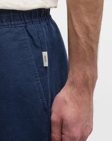 Onia Men 's Air Linen Pull-On Shorts | Thumbnail 6 Onia Men 's Air Linen Pull-On Shorts | Thumbnail 6