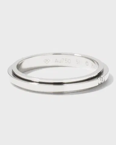PIAGET Possession 18K White Gold 1-Diamond Ring | Thumbnail 4 PIAGET Possession 18K White Gold 1-Diamond Ring | Thumbnail 4