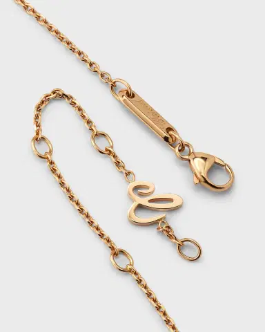 Chopard Happy Butterfly 18K Rose Gold Diamond Pendant Necklace | Thumbnail 3 Chopard Happy Butterfly 18K Rose Gold Diamond Pendant Necklace | Thumbnail 3