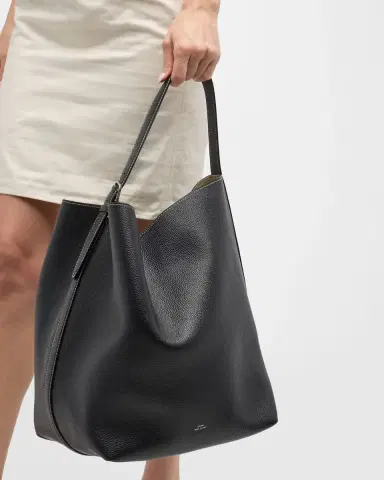 TOTEME Belted Leather Tote Bag | Thumbnail 4 TOTEME Belted Leather Tote Bag | Thumbnail 4