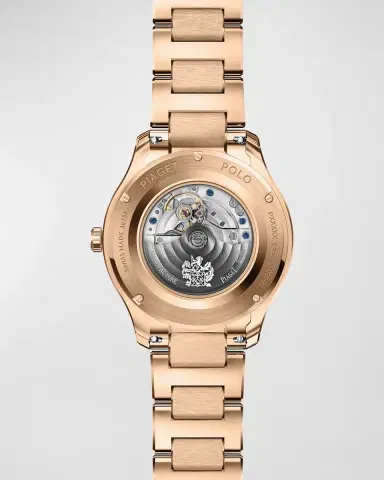 PIAGET Polo 36mm 18K Rose Gold Diamond Bracelet Watch | Thumbnail 2 PIAGET Polo 36mm 18K Rose Gold Diamond Bracelet Watch | Thumbnail 2