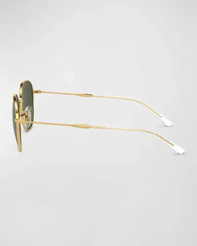 Ray-Ban Sleek Metal Round Sunglasses, 55MM | Thumbnail 2 Ray-Ban Sleek Metal Round Sunglasses, 55MM | Thumbnail 2