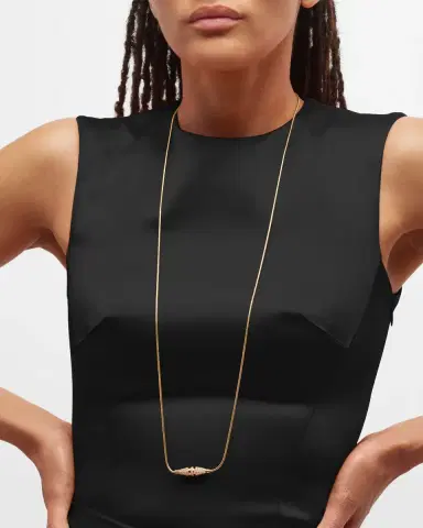 Boucheron Jack de 18K Yellow Gold Full Diamond Necklace | Thumbnail 4 Boucheron Jack de 18K Yellow Gold Full Diamond Necklace | Thumbnail 4