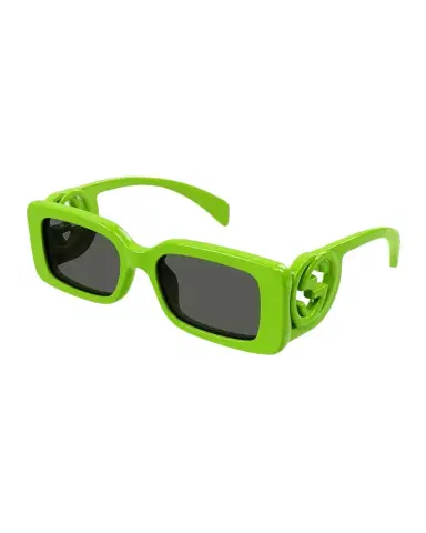 Gucci Monochrome GG Rectangle Acetate Sunglasses | Thumbnail 1 Gucci Monochrome GG Rectangle Acetate Sunglasses | Thumbnail 1