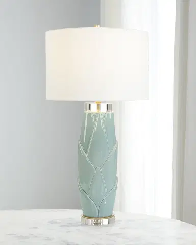 John-Richard Collection Lush Leaves 33" Table Lamp | Thumbnail 2 John-Richard Collection Lush Leaves 33" Table Lamp | Thumbnail 2