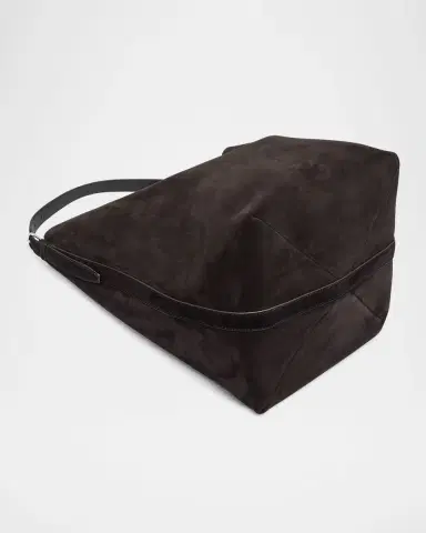 TOTEME Belted Tote Bag in Suede | Thumbnail 7 TOTEME Belted Tote Bag in Suede | Thumbnail 7