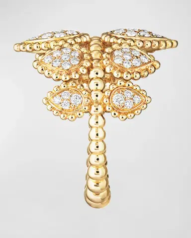 Boucheron Serpent Bohème 18k Yellow Gold Diamond Crown Ring | Thumbnail 2 Boucheron Serpent Bohème 18k Yellow Gold Diamond Crown Ring | Thumbnail 2