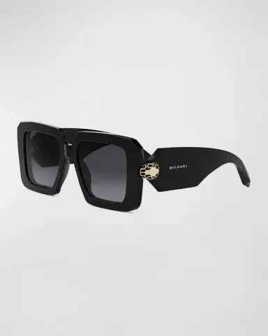 BVLGARI Serpenti Geometric Sunglasses | Thumbnail 2 BVLGARI Serpenti Geometric Sunglasses | Thumbnail 2