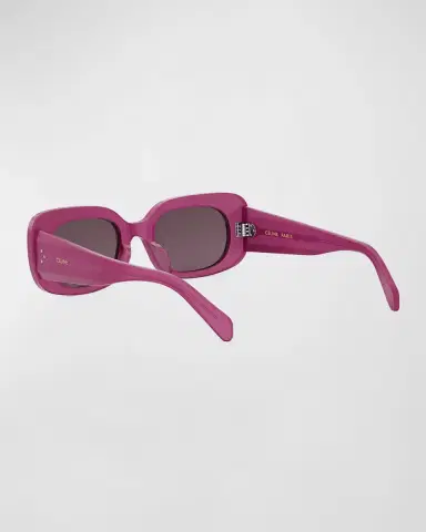 Celine Bold 3 Dots Acetate Rectangle Sunglasses | Thumbnail 2 Celine Bold 3 Dots Acetate Rectangle Sunglasses | Thumbnail 2
