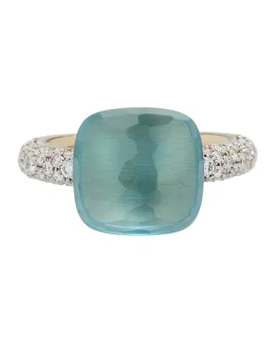 Pomellato Nudo 18K Rose Gold Gemstone and Diamond Ring | Thumbnail 1 Pomellato Nudo 18K Rose Gold Gemstone and Diamond Ring | Thumbnail 1