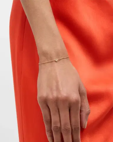 Anita Ko 18K Yellow Gold Heart Diamond Bracelet | Thumbnail 1 Anita Ko 18K Yellow Gold Heart Diamond Bracelet | Thumbnail 1