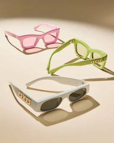 Gucci Logo Acetate Rectangle Sunglasses | Thumbnail 3 Gucci Logo Acetate Rectangle Sunglasses | Thumbnail 3
