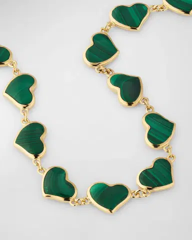 Jan Leslie 18K Gold Plated All Around Heart Bracelet | Thumbnail 3 Jan Leslie 18K Gold Plated All Around Heart Bracelet | Thumbnail 3