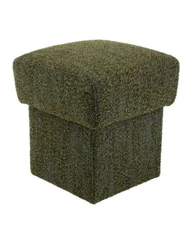 Arteriors Athens Boucle Ottoman | Thumbnail 1 Arteriors Athens Boucle Ottoman | Thumbnail 1