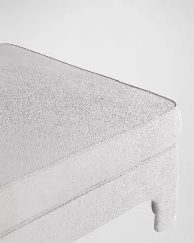 Arteriors Ava Boucle Ottoman | Thumbnail 4 Arteriors Ava Boucle Ottoman | Thumbnail 4