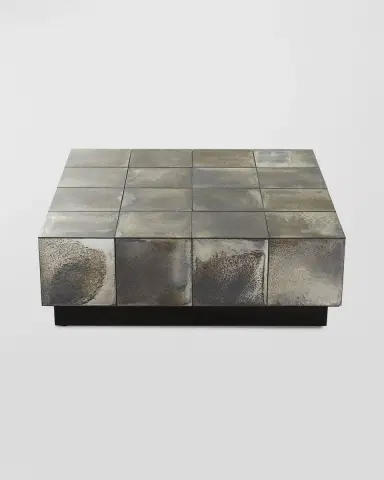 Arteriors Antonia Antiqued Mirror Cocktail Table | Thumbnail 6 Arteriors Antonia Antiqued Mirror Cocktail Table | Thumbnail 6