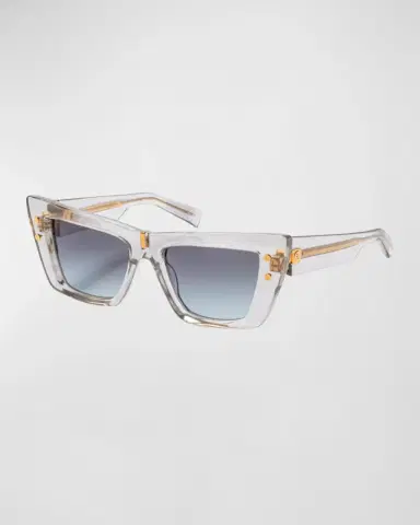 Balmain B-Eye Gradient Acetate Cat-Eye Sunglasses | Thumbnail 2 Balmain B-Eye Gradient Acetate Cat-Eye Sunglasses | Thumbnail 2