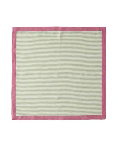 Deborah Rhodes Seersucker Border Napkins, Set of 4 | Thumbnail 1 Deborah Rhodes Seersucker Border Napkins, Set of 4 | Thumbnail 1