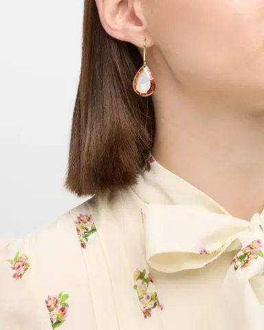Jan Leslie Teardrop Dash Earrings | Thumbnail 2 Jan Leslie Teardrop Dash Earrings | Thumbnail 2