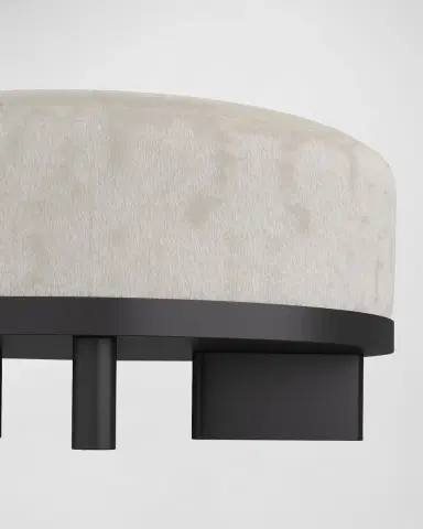 Arteriors Aurora Hair on Hide Ottoman | Thumbnail 6 Arteriors Aurora Hair on Hide Ottoman | Thumbnail 6