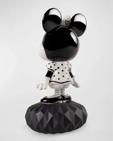Lladro Minnie in Black & White Sculpture | Thumbnail 2 Lladro Minnie in Black & White Sculpture | Thumbnail 2