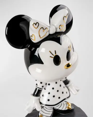 Lladro Minnie in Black & White Sculpture | Thumbnail 4 Lladro Minnie in Black & White Sculpture | Thumbnail 4