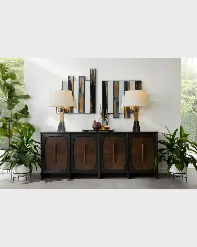 Arteriors Elmore 4-Door Credenza | Thumbnail 6 Arteriors Elmore 4-Door Credenza | Thumbnail 6